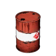 Red Metal Barrel building icon
