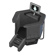 High Quality Monitoring Stand building icon