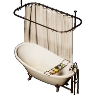 Antique Bathtub building icon