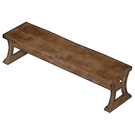 Wooden Bench building icon