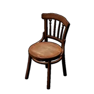 Antique Wooden Chair building icon