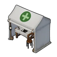 Clinic building icon