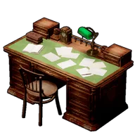 Antique Desk building icon