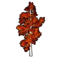 Faux Crimson Foliage A building icon