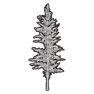 Faux Snowy Greenery A building icon