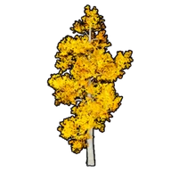 Faux Golden Foliage A building icon