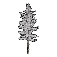 Faux Snowy Greenery B building icon