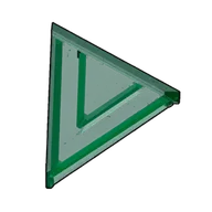 Glass Slanted Corner Roof (Inverted) building icon