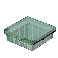 Glass Foundation building icon