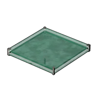 Glass Roof building icon