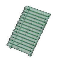 Glass Stairs building icon