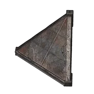 Metal Slanted Triangular Roof building icon