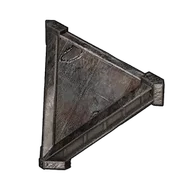 Metal Slanted Corner Roof (Inverted) building icon