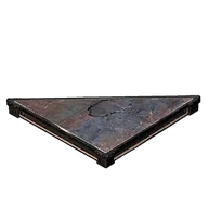 Metal Triangular Roof building icon