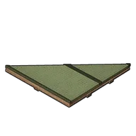 Japanese-Style Triangular Roof A building icon