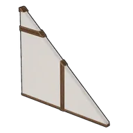 Japanese-Style Triangular Wall building icon