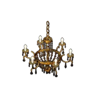 Chandelier building icon