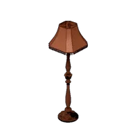 Antique Brown Floor Lamp building icon