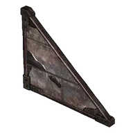 Metal Triangular Wall building icon