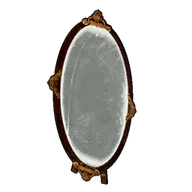 Antique Oval Mirror building icon