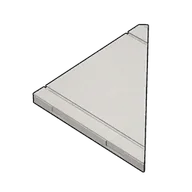 Clean Slanted Triangular Roof building icon