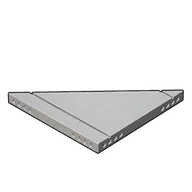 Clean Triangular Roof building icon