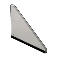 Clean Triangular Wall building icon