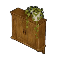 Antique Wall Cabinet building icon
