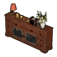 Antique Long Cabinet building icon