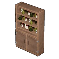 Wooden Shelf building icon