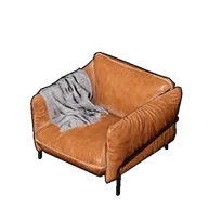 Leather Armchair building icon