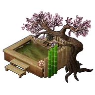 Japanese-Style Hot Spring building icon