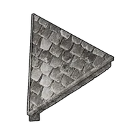 Stone Slanted Corner Roof (Inverted) building icon