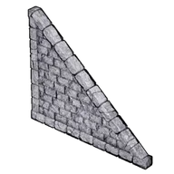 Stone Triangular Wall building icon