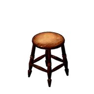Antique Stool building icon