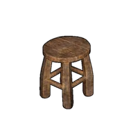 Wooden Stool building icon
