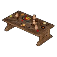 Square Table building icon