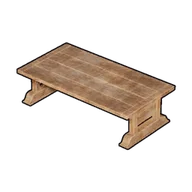 Tidy Square Table building icon