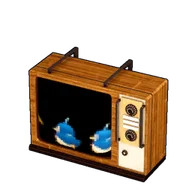 Old TV building icon