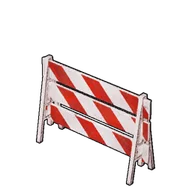Barricade building icon