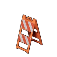 Orange Barricade building icon
