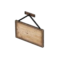 Wall-Mounted Sign building icon