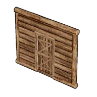 Wooden Door building icon