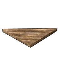 Wooden Triangular Roof building icon