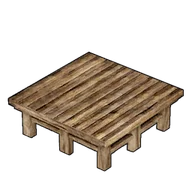 Wooden Foundation building icon