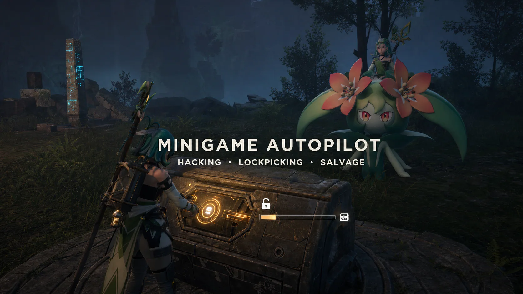 Auto Hacking, Lockpicking and Salvage - Minigame Autopilot — creator image by arbaxas