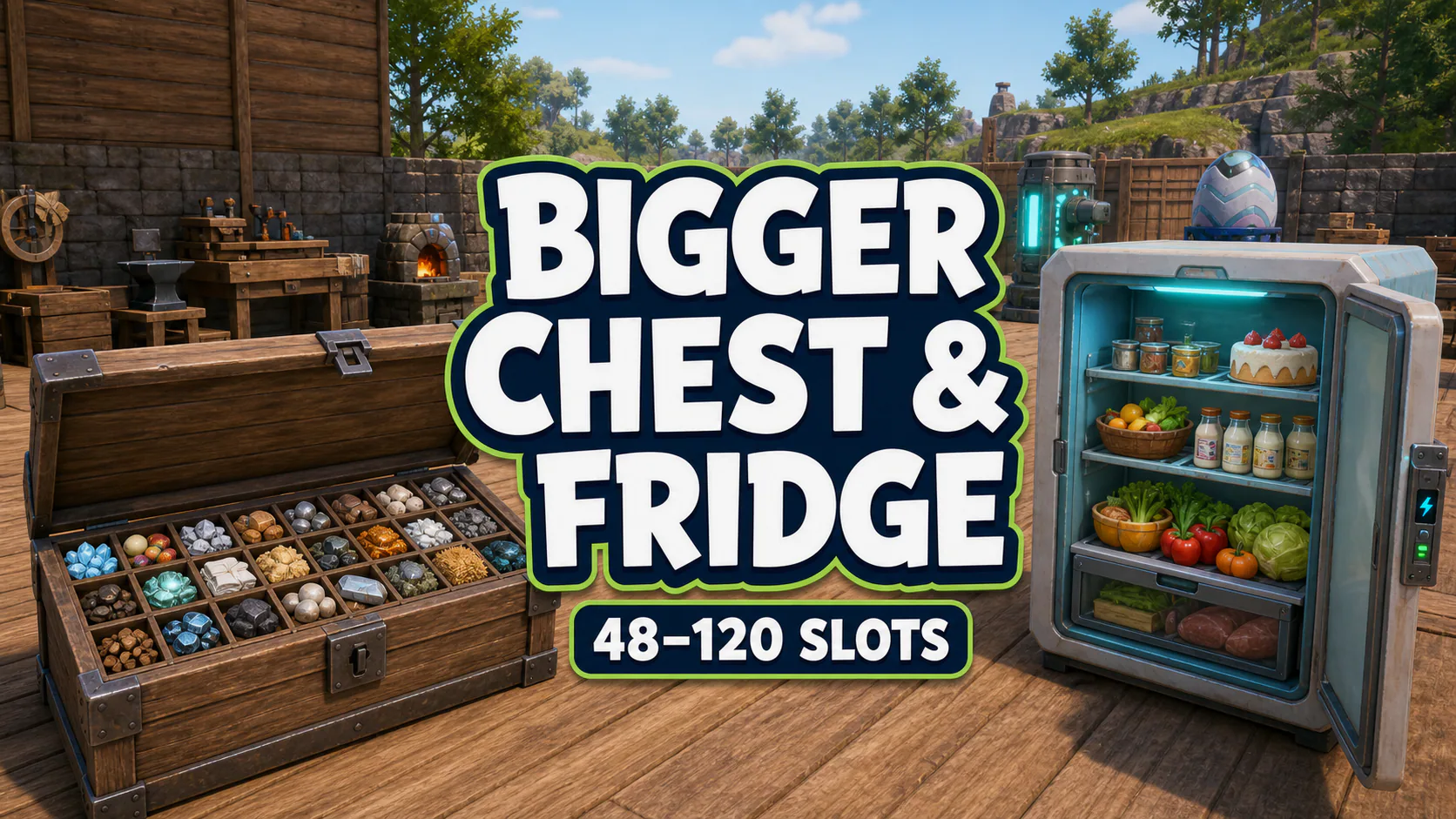 Bigger Chest And Fridge — creator image by vanveen