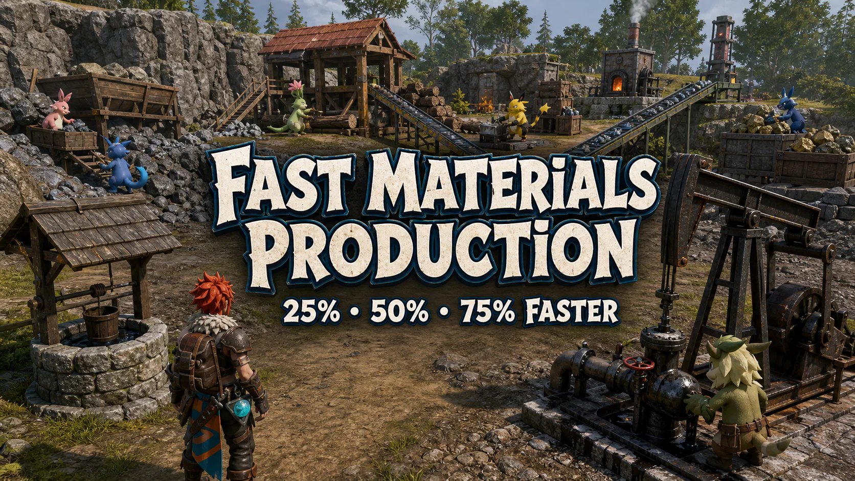 Fast Materials Production — creator image by vanveen