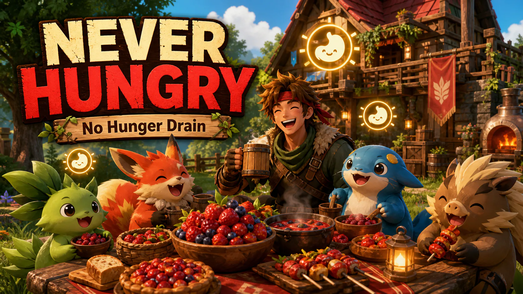 Never Hungry — creator image by lokrindor