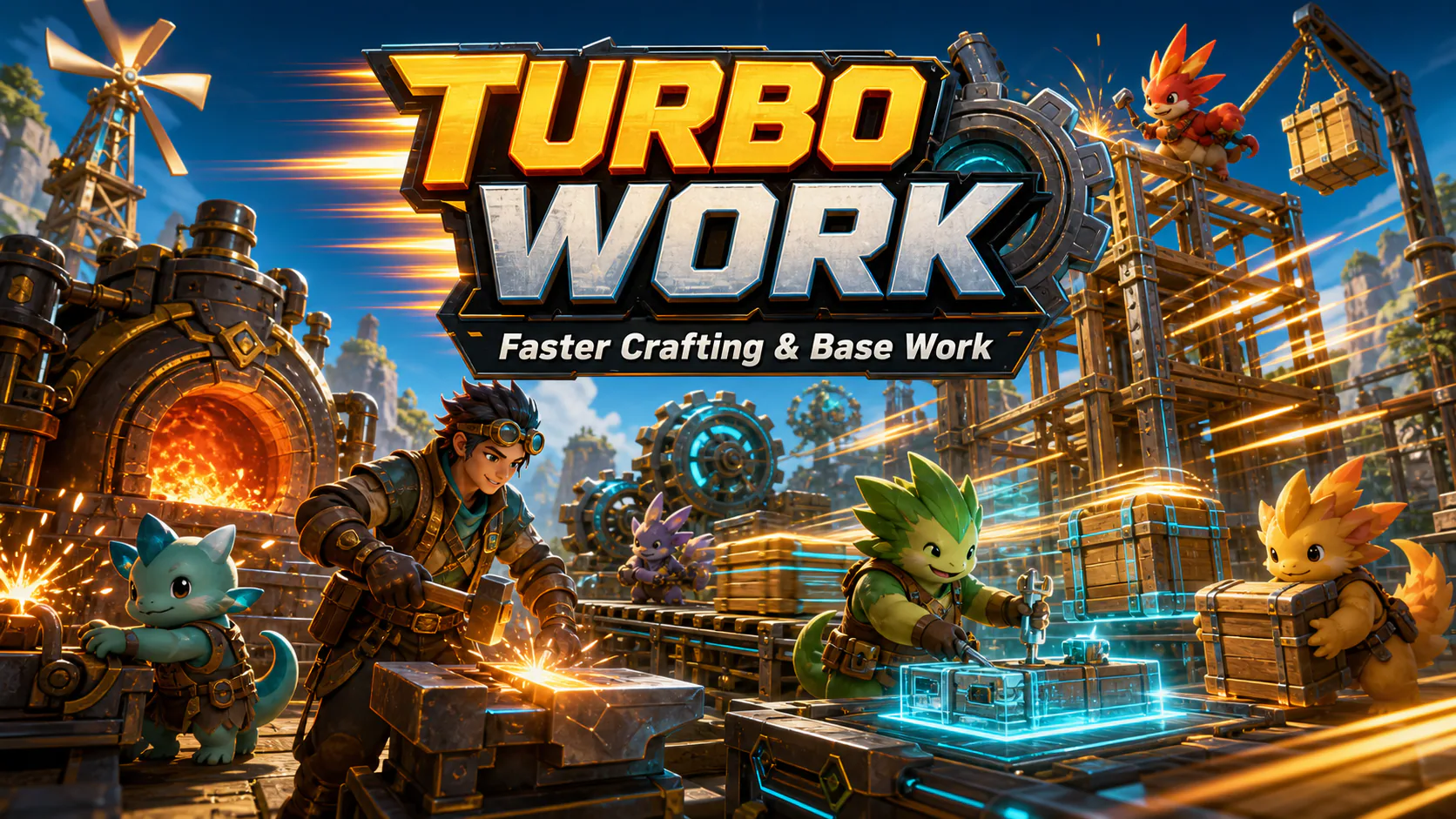 Turbo Work — creator image by ceruleen